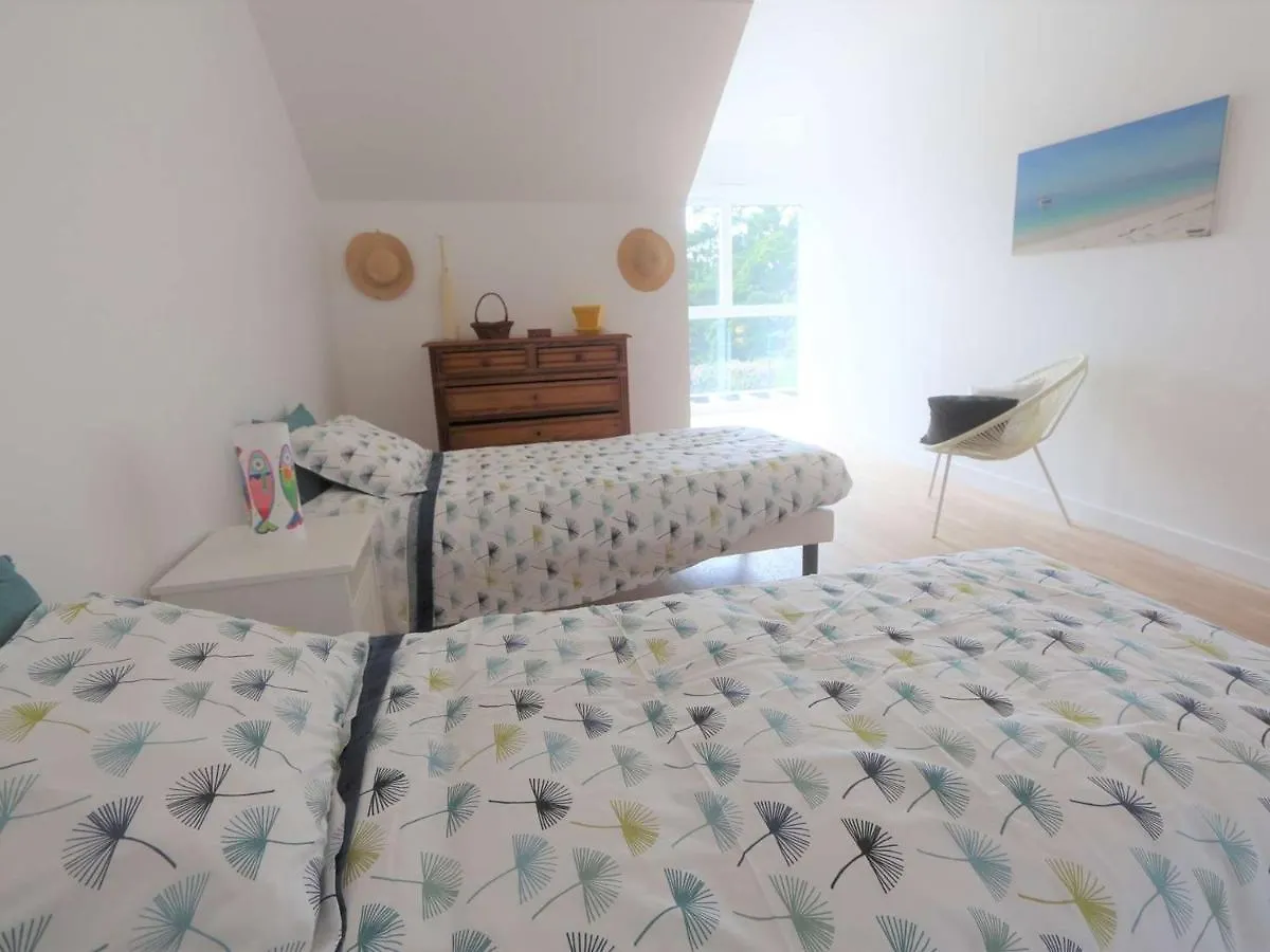 Duplex Lumineux A Benodet: Plage Et Thalasso A Pied, Terrasse, Parking Et Abri Velo Inclus - Fr-1-481-117 France