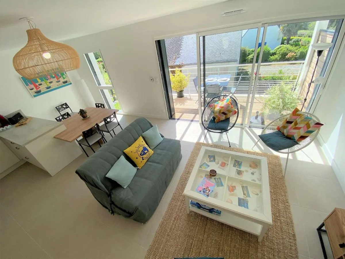 Apartment Duplex Lumineux A Benodet: Plage Et Thalasso A Pied, Terrasse, Parking Et Abri Velo Inclus - Fr-1-481-117